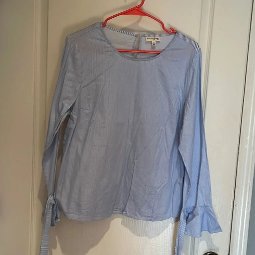Sweet Maison Jules Thai sleeve blouse size large